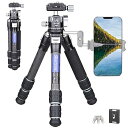 【中古】ARTCISE 22.5mm 管経ミニカーボン 三脚&28mmボール低重心雲台キット 軽量 持ち運びに便利 カメラ 卓上 三脚 CNCアルカスイス三脚ヘ...