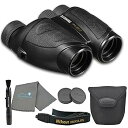 【中古】Nikon Travelite 12x25 双眼鏡 (7279) 旅行用双眼鏡セット ブラック ニコンレンズペン付き キャリーケース レンズクロス付き ...