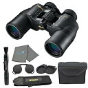 【中古】Nikon Aculon A211 10x42 双眼鏡 (8246) ブラック Nikonレンズペン、キャリーケース、ネックストラップ、レンズクロス付き...