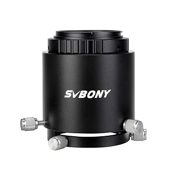 【中古】SVBONY SV123望遠鏡フィールドスコープ用 撮影用スリーブ 撮影用アクセサリー ブラックTアダプ..