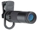 【中古】【未使用】Kenko スマホ用交換レンズ リアルプロクリップレンズ テレ8× 望遠8倍 単焦点 単眼鏡兼用モデル 8倍 20口径 ダブルレンズスマホ対応...