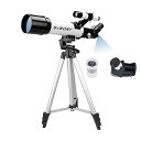 【中古】【未使用】SVBONY SV501P 天体望遠鏡 望遠鏡セット初心者 60mm大口径 天体望遠鏡 土星の輪が見える 日本語説明書付き 天頂プリズム 望遠鏡 天体観測 星座