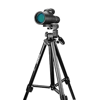 【中古】SVBONY SV45 単眼鏡 10-30x50 ズーム望遠鏡 高倍率 BAK4プリズム 四段三脚付き バードウォッチング 野鳥観察 射撃 アーチェリー