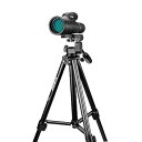 【中古】SVBONY SV45 単眼鏡 10-30x50 ズーム望遠鏡 高倍率 BAK4プリズム 四段三脚付き バードウォッチング 野鳥観察 射撃 アーチェリー