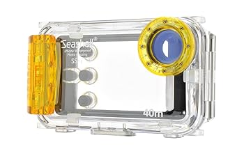 SeaShell 防水バッグ/防水ケース シーシェル防水フォトハウジングiPhone用 アンバーオレンジ ZE-SS-I-AMBER