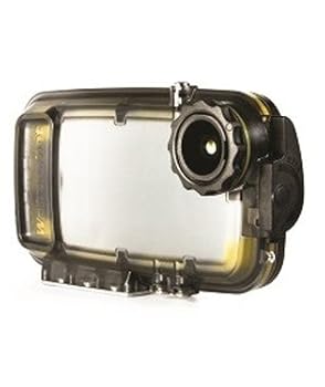 【中古】【未使用】Watershot スプラッシュ水中スキューバダイビングハウジング iPhone用 6深さ 33フィートまで対応 ブラック