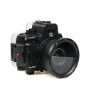 【中古】Polaroid SLR 潜水評価 防水 水中ハウジングケース Canon T6S 18-55mmレンズ付き