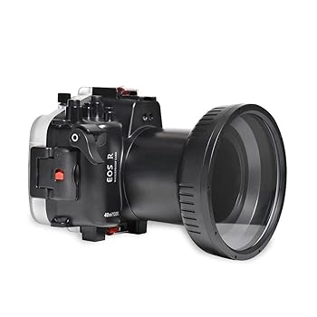 【中古】【未使用】Seafrogs 40m/130フィート 水中ハウジング防水ケース Canon EOS R用 24-105mmレンズ対応 水中撮影やビデオ撮影用(2)