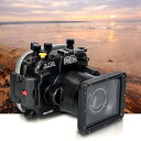 【中古】富士フイルム X-T20 (16-50mm) 40m/130フィート 水中カメラハウジング 防水ケース