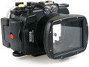 【中古】【未使用】Seafrogs Sony WX500 40m/130フィート水中防水ダイビングカメラハウジングケース