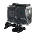 【中古】【未使用】GoPro HERO 8 ブラック対応 | 60m水深ダイビング | HERO8ソフトキー防水ケース | 防水防塵保護ハウジング| Go Pr...