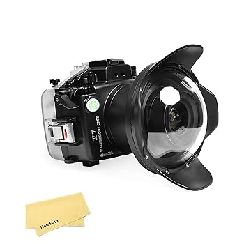 【中古】SeaFrogs 水中ハウジング Nikon Z7 Z6+ 6インチ ドームポートキット 40M/15.5フィート 防水ケース Nikon Z6 Z7+ NIKKOR Z 24-70mm f/4、Z 28-75m
