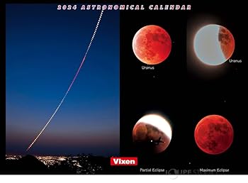 【中古】ビクセン (Vixen) ステーショナリー ビクセンオリジナル 天体 カレンダー 2024年版 51155