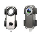 【中古】【未使用】YunB Insta360 One X2カメラ用防水ハウジングケース、水中ダイビング保護シェル40M、ブラケットアクセサリ付き