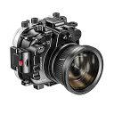 【中古】Seafrogs 水中ケース 130フィート/40m ダイビング 防水カメラハウジング 富士フイルム X-T2 対応ギアリング 16-50mm & 18...