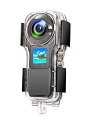 【中古】【未使用】MAXOLA Insta360 ONE RS 1インチ パノラマカメラ対応ハウジング ダイビングケース 防水深度40M [ Insta360 ...