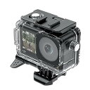 【中古】【未使用】LICHIFIT OSMO Action3用防水ケース コールドシューマウント*2付き ハウジングケース ダイビング保護カバー 保護シェル 4...