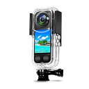 【中古】Insta 360 one X3アクションカメラ用防水ケース 水中ダイビング保護ハウジング 40m ブラケットアクセサリー付き
