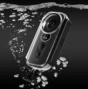【中古】【未使用】Insta360 ONE X 専用 防水ケース/ダイブケース 30M 水中保護ボックス ダイビングプロテクトフレーム 360 パノラマカメラアクセサリー