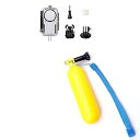 【中古】アクション 2 アクセサリー防水ハウジングケース DJI アクション 2 水中ダイビング保護カバー (Size : 2 in 1 yellow)