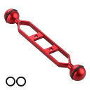 【中古】Bamboo Dive! アーム ボールジョイント 軽量 アルミ 水中カメラ ダイビング グリップベースシステム マルチトレーシステム ストロボ ライト 防水(2)
