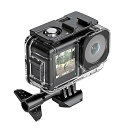 【中古】DJI Osmo Action 4/Osmo Action 3カメラ用防水ケース 40m/131フィート 水中ダイビング保護シェル ブラケット付き 防水...