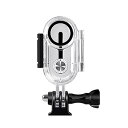 【中古】ZLiT Insta360 GO3用防水ハウジングケース、40m防水ハウジングダイブケース Insta360 GO3サムカメラ用 (1)