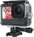 【中古】【未使用】Adaptom Hero 12 11 10 9 BLACK 用防水ケース 防水防塵 保護ハウジング 45mダイブハウジング 水中撮影 耐圧性 ...