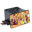 【中古】【未使用】DIGITNOW 35mm フィルムスキャナー & スライドビューアー 大きな5インチLCDスクリーン付き スキャンされたカラー&B&Wネガティブ110,135,126 & Su