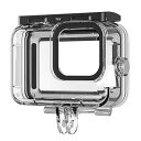【中古】YIWENG waterproof case スポーツカメラ ダイブケース 防水ハウジング ダイビング保護ケース 水中 40M 交換用 11/10/9 アクションカメラアクセサ(2)