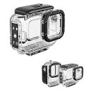 【中古】【未使用】LZYWOD Insta360 Ace Proカメラ用ダイビングケース、防水ハウジング 水中ダイビングシェル、60M/196FT 保護ダイビン...
