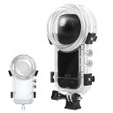 【中古】【未使用】Insta360 X4 防水ケース Insta360 X4用防水ケースダイブプロテクティブシェル Insta360 X4 水中ハウジングケース