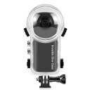 【中古】ZLiT Insta360 X4ダイブハウジングケース、50M防水ハウジングケース Insta360 X4カメラ水中写真ハウジング用インビジブルダイブケ...