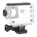 【中古】【未使用】アクションカメラ防水ケース、充電式防水ダイビング30Mカメラ保護カバーハウジングアクセサリー