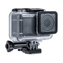 【中古】【未使用】防水ハウジングケースアクション 1 カメラ水中写真ハードダイビング保護ハウジング(2)