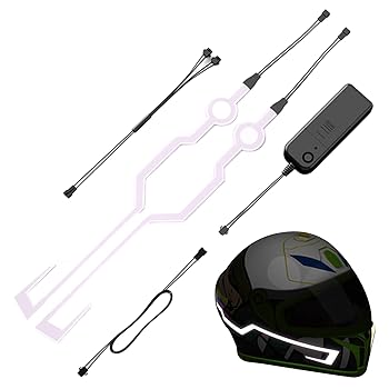 【中古】【未使用】バイクヘルメットライトストリップ, オートバイのヘルメットの安全のための LED ライト, LED ヘルメットライト夜間走行信号ヘルメットライトはほ 【中古】【未使用】バイクヘルメットライトストリップ, オートバイのヘルメットの安全のための LED ライト, LED ヘルメットライト夜間走行信号ヘルメットライトはほ