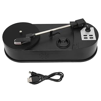 【中古】BORDSTRACT MP3 変換カセットテーププレーヤー、ターンテーブルレコードプレーヤー USB 2.0 音楽愛好家のためのプロフェッショナルターンテーブ
