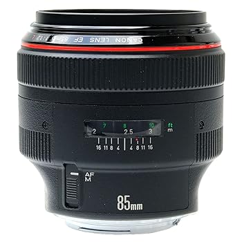 Canon EF 85 mm f / 1.2 L USMレンズfor Canon SLR Cameras
