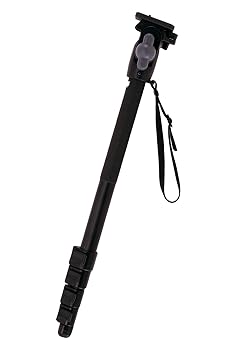 【中古】SLIK E-Z Pod Jr 一脚 - 8.5ポンド (3.86kg) ミラーレス/デジタル一眼レフカメラ ソニー ニコン キヤノン 富士カメラなどに対応 - ブラック (617