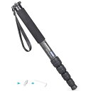 【中古】【未使用】カーボンファイバー カメラ 一脚 INNOREL RM325C プロフェッショナル ポータブル コンパクト 軽量 旅行 5セクション 一脚 C...