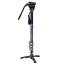 【中古】【未使用】レオフォト MV-324CL+BV-10+VD-03 レバー式カーボン一脚キット