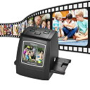【中古】【未使用】KONGNY フィルムスキャナー 14MP / 22MPフィルムスライドスキャナー、35mm 135mm 126mm 110mm 8mmカラーモノクロスライドフィルムを2.4インチLCD(2)