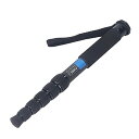 【中古】【未使用】一眼レフカメラ用一脚、高さ調節可能、6セクション伸縮式一脚、軽量で耐久性があり、旅行写真、登山に最適、取り外し可能なゴム製フットパッド付