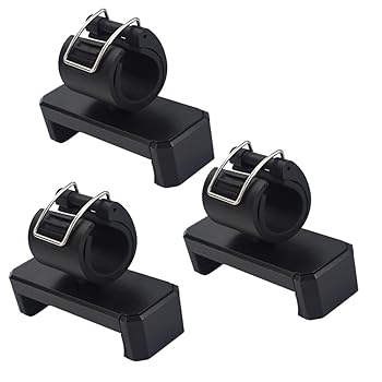 【中古】MUCKLILY 3個 セルフィー スティック フォン クランプ セルフィーネックホルダー ロック ブラケット 電話 自撮り棒