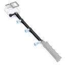 【中古】Selfie Stick 拡張可能、3 In 1 カメラ一脚アルミニウムポータブルコンパクト軽量トラベル一脚