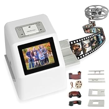 【中古】USB/SD デジタル フィルム コンバーター - 2.4 インチ LCD スクリーン、22MP フィルム スライド スキャナー、フィルム、スライド、ネガを Jpeg