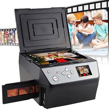 Other - 【中古】フィルム/スライド/写真多機能フォトスキャナー(5インチLCDスクリーン)、135&110フィルム/35mmスライド+写真をHD 22mpデジタルJPGファイルに変換