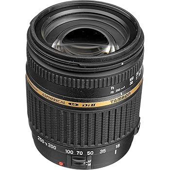 【中古】Tamron AF 18-250mm F/3.5-6.3 Di-II LD 非球面 (IF) マクロズームレンズ キヤノンデジタル一眼レフカメラ用 (モデルA18)