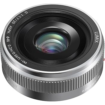 【中古】【未使用】パナソニック ルミックス G 20mm f/1.7 II ASPHレンズ マイクロフォーサーズカメラ用