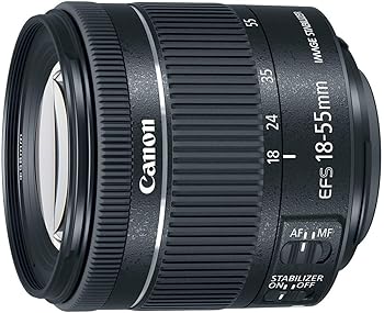 【中古】Canon EF - S 18 ? 55 F / 4 ? 5.6 is STM (認定Refurbished )